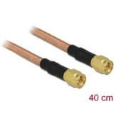 Câble antenne SMA M SMA M 0,4m RG-142 low loss
