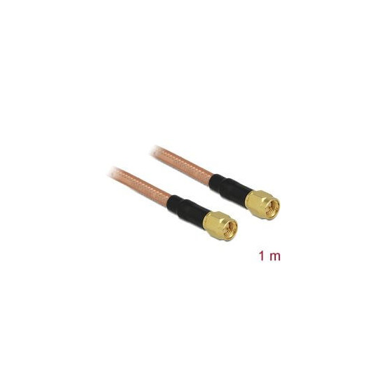 Câble antenne SMA M SMA M 1m RG-142 low loss