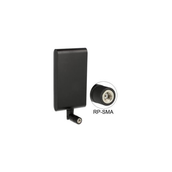 Antenne Wifi ac RP-SMA mâle 10dBi direct.
