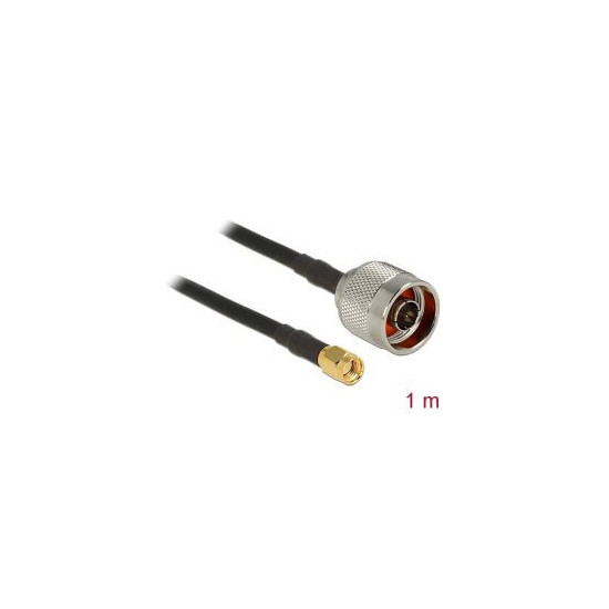Câble antenne N M RP-SMA M 1m CFD200 low loss