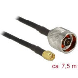 Câble antenne N M SMA M 7,5m CFD200 low loss