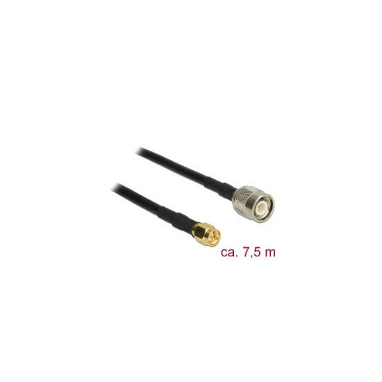 Câble antenne TNC M SMA M 7,5m CFD200 low loss