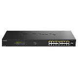 Switch non admin. 16 ports Giga PoE+(240W) + 2 SFP