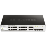 Switch Web SMART avec 16 Ports Giga + 4 Combo SFP