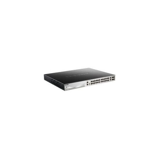 xStack 24 Giga PoE at (370W) + 2 10GB & 4 SFP+