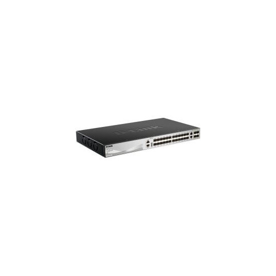 xStack 24 SFP Giga + 2 Ports 10G & 4 Ports SFP+