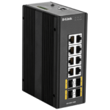 Switch L2 Indus. 8 Ports Giga + 4 Ports SFP Giga