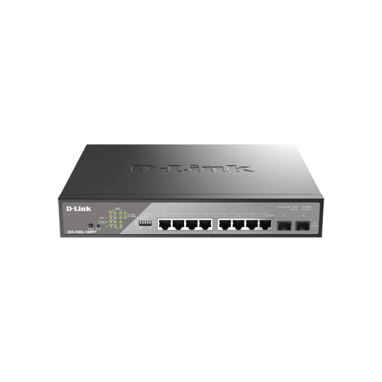 8 ports Giga PoEbt dont 8 Longue Distance + 4 SFP