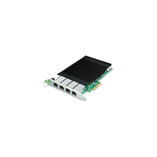 Carte réseau PCIe 4 ports Giga PoE 120W