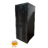 Baie noire 42U 600x600 verre Securit 400kg