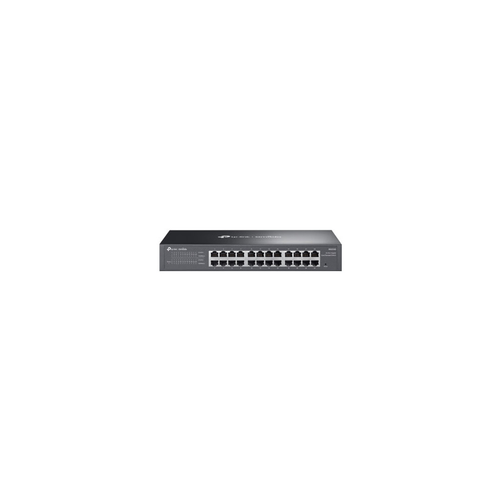 TP-Link Omada ES224G V1.6 - Commutateur - Géré - 24 x 10/100/1000Base-T - Montable sur rack, de bureau