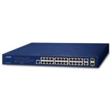 Switch 19" L2 24 ports 100Mbits PoE at 2xSFP