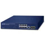 Switch 19" L2 8 ports Giga 2xSFP