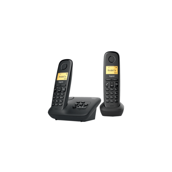 Téléphone fixe sans fil AL170A Duo Noir - Gigaset