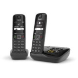 Gigaset AS690 A Duo Noir - Téléphone IP