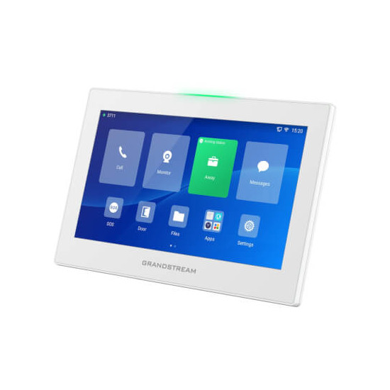 Ecran intercom d'intérieur 7" couleur 6 SIP blanc