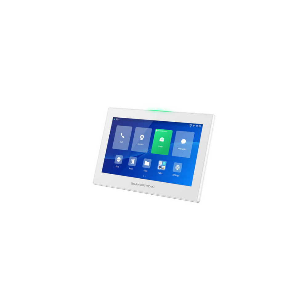 Ecran intercom d'intérieur 7" couleur 6 SIP blanc