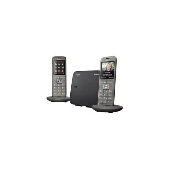 GIGASET CL660 DUO ANTHRACITE - Téléphone Fixe