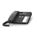 Desk 800A - Téléphone Filaire Noir avec Répondeur