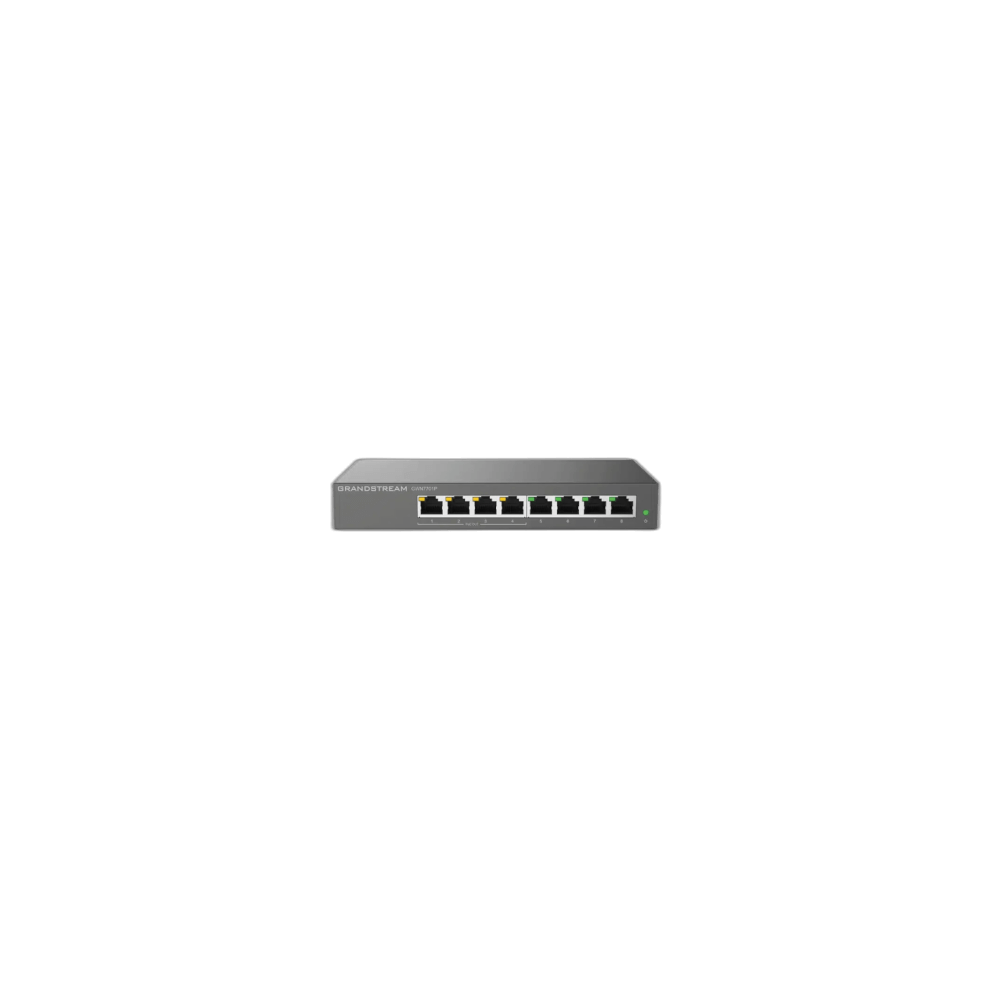 Switch 8 ports Giga dont 4 PoE af/at 60W