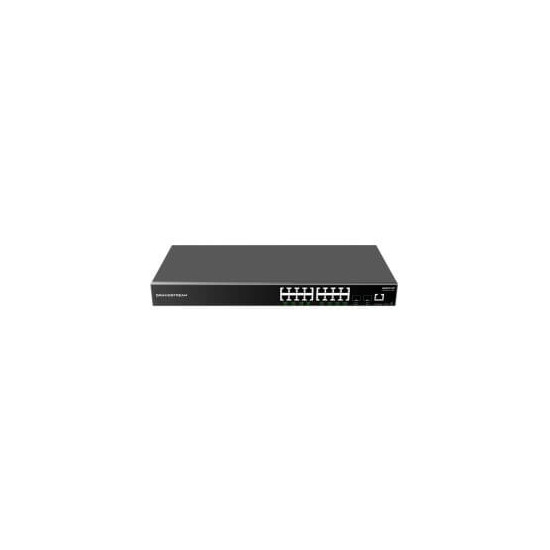 Switch L2 16 ports Giga PoE + 2 SFP Budget 240W