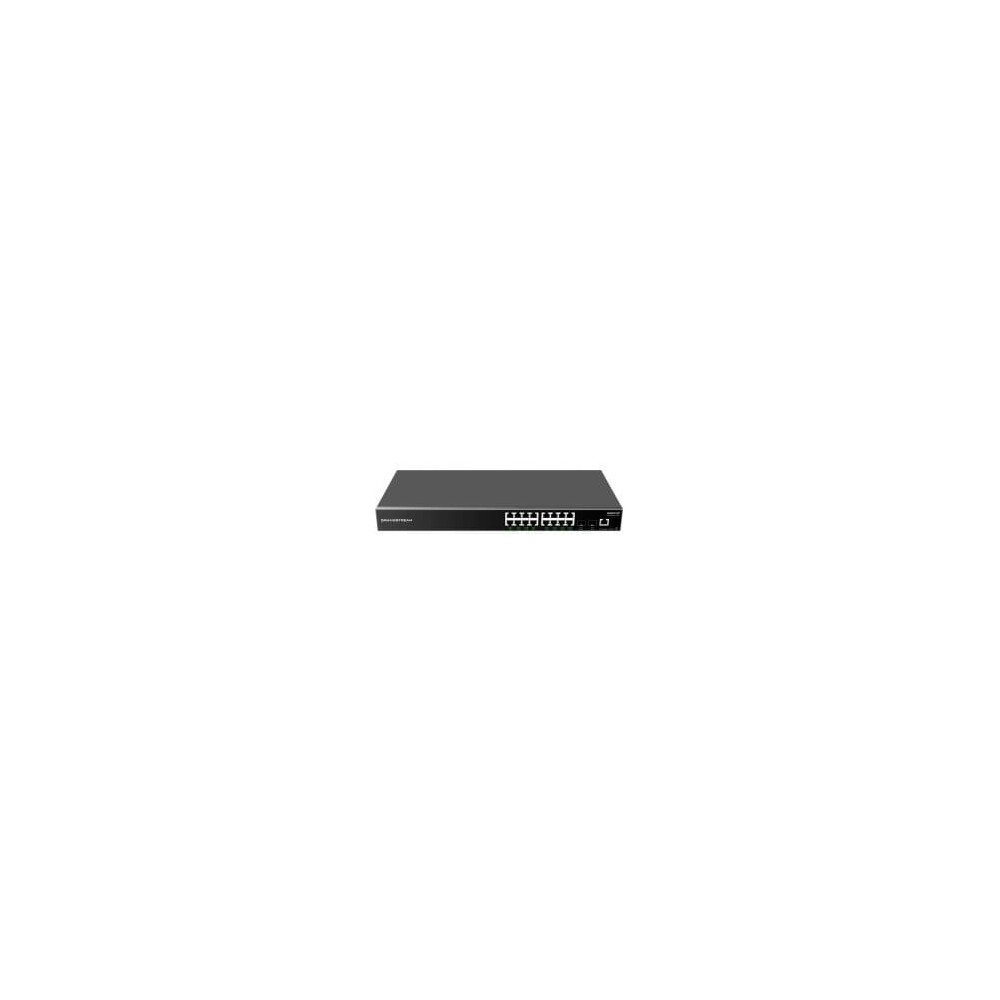 Switch L2 16 ports Giga PoE + 2 SFP Budget 240W