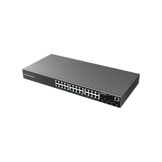 Switch L2 24 ports Giga PoE + 4 SFP Budget 360W