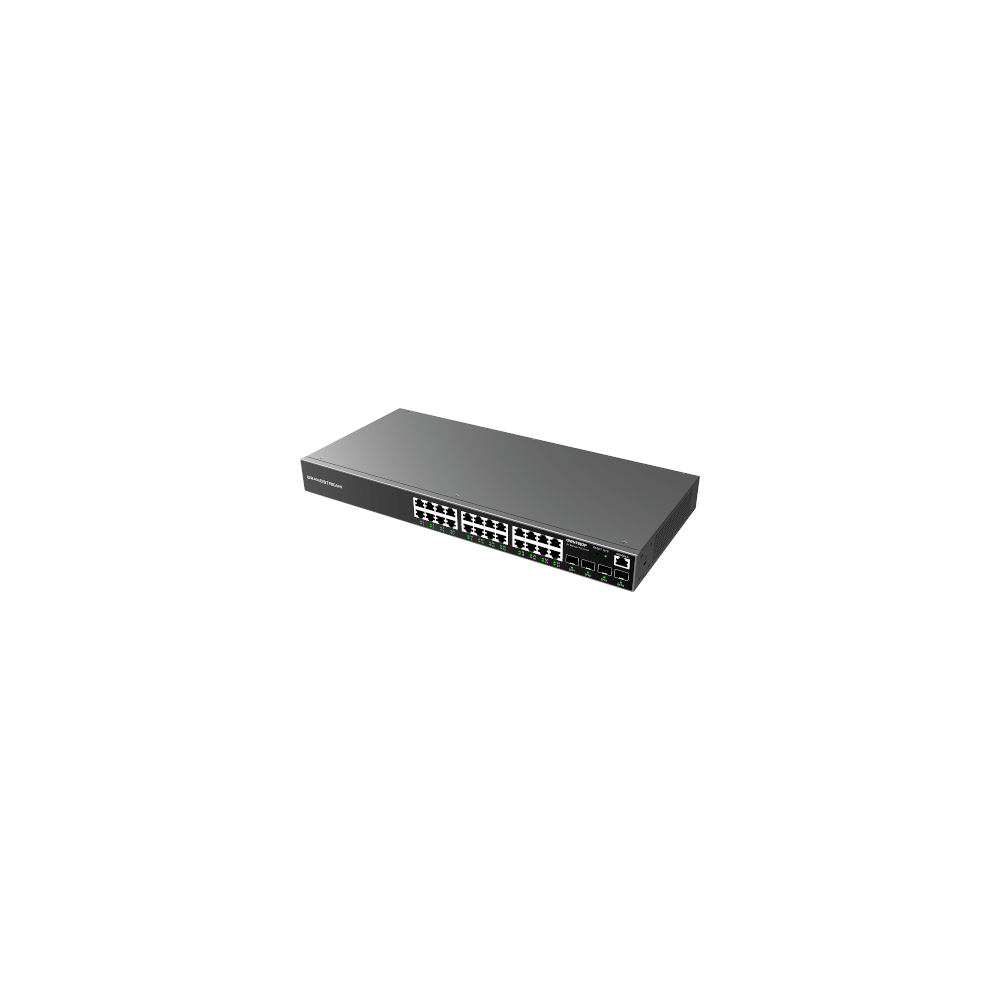 Switch L2 24 ports Giga PoE + 4 SFP Budget 360W