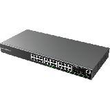 Switch L2 24 ports Giga PoE + 4 SFP Budget 360W