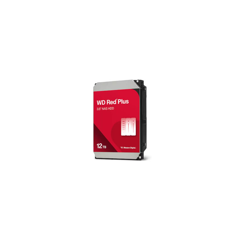 HDD WD Red Plus 3"1/2 Sata III 12Tb 512Mo