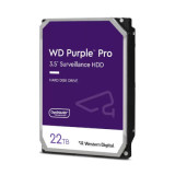 HDD WD Purple Pro Vidéo Surveillance 22Tb 512Mo