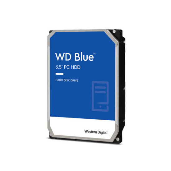 HDD WD Blue Pc Desktop 3"1/2 Sata III 4Tb 256Mo