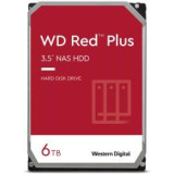 HDD WD Red Plus 3"1/2 Sata III 6Tb 128Mo