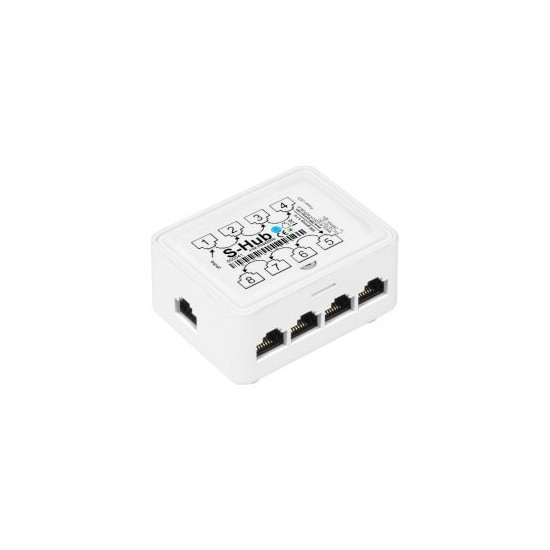 Splitter 8 capteurs vers RS-485 bus (8+1x RJ45)