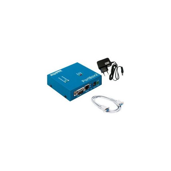Starter pack PortBox 2 +alim +DB9 LapLink cable 2m