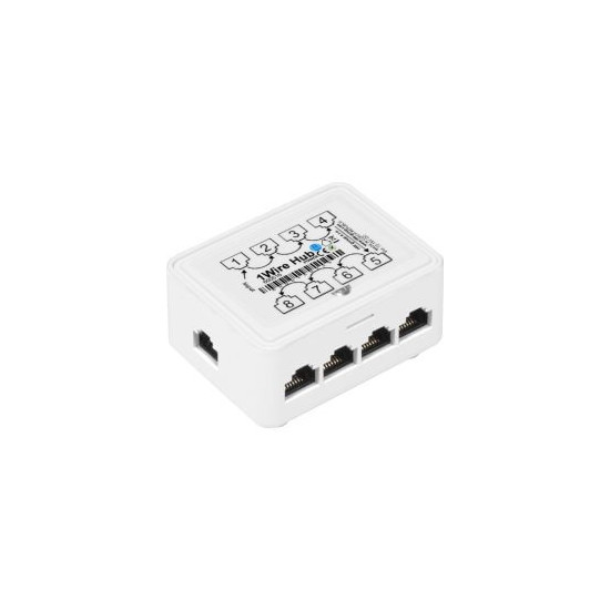 Alim. 12V & 1 Wire power hub package 8 sensors