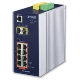 Switch Indus L2 8 ports PoE at 240W 2xSFP(1G/2,5G)