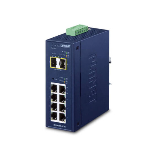 Switch Indus L2 8 ports Giga 2xSFP