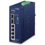 Switch Indus 4 ports Giga PoE at 120W 2xSFP