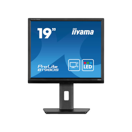 Moniteur 19" 5:4 1280x1024HDMI/DP pivot + HP