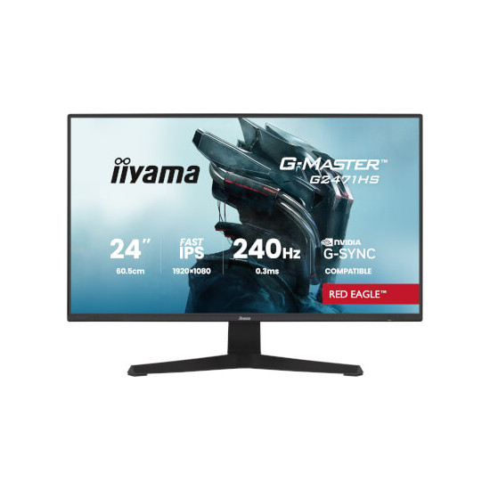 Moniteur 24" G-Master Red Eagle IPS FullHD HP