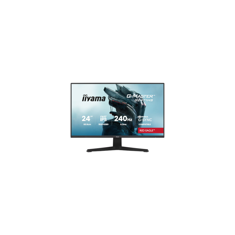Moniteur 24" G-Master Red Eagle IPS FullHD HP