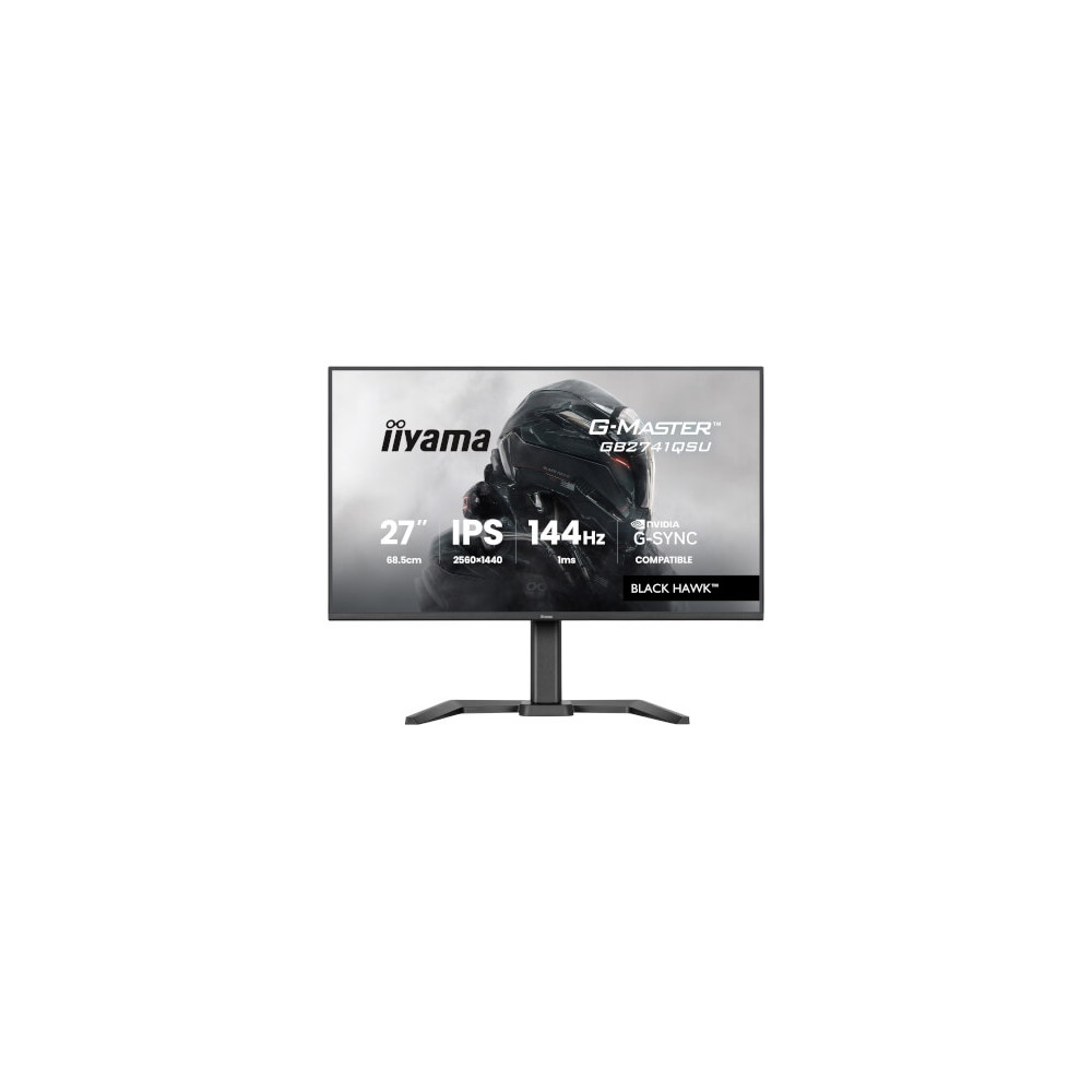 Moniteur 27" G-Master Black Hawk IPS QHD HP Pivot