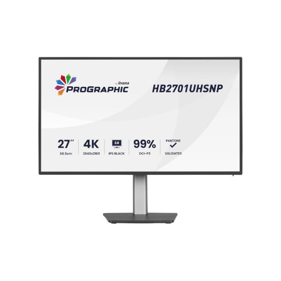 Moniteur 27'' Ultra mince IPS Black Prographic 4K