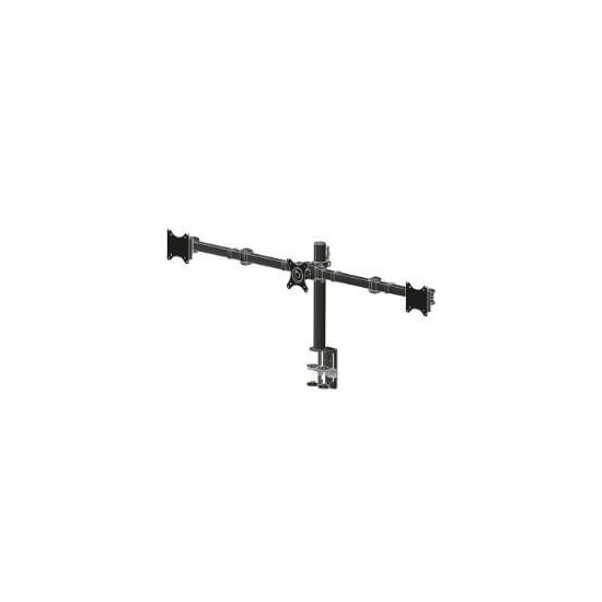 Support de bureau avec pince pour 3 écrans