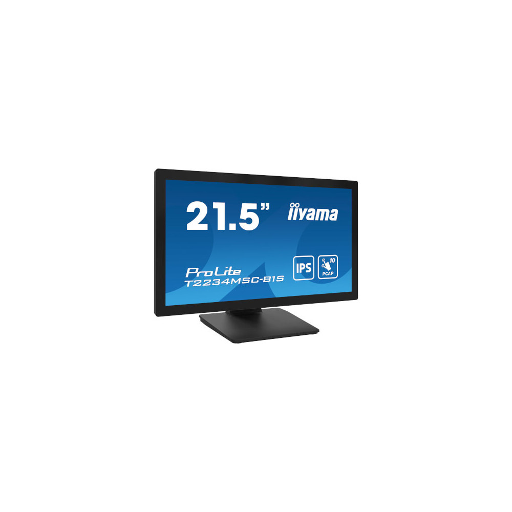 Moniteur tactile 21,5" full HD VGA/HDMI/DP