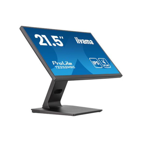 Moniteur 21,5" Tactile PCAP IPS Full HD HP multip.
