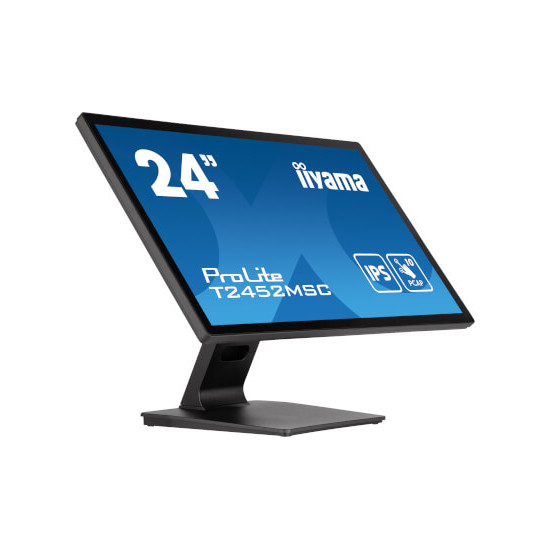 Moniteur tactile 24" PCAP HDMI DP USB HP