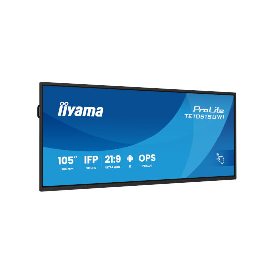 Ecran tactile 105" super slim 21:9 5K UW HDMI/DP