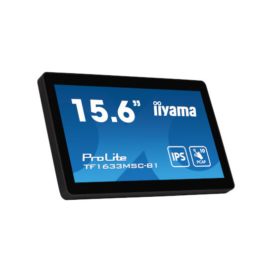 Moniteur tactile 15,6" PCAP verre sans cadre